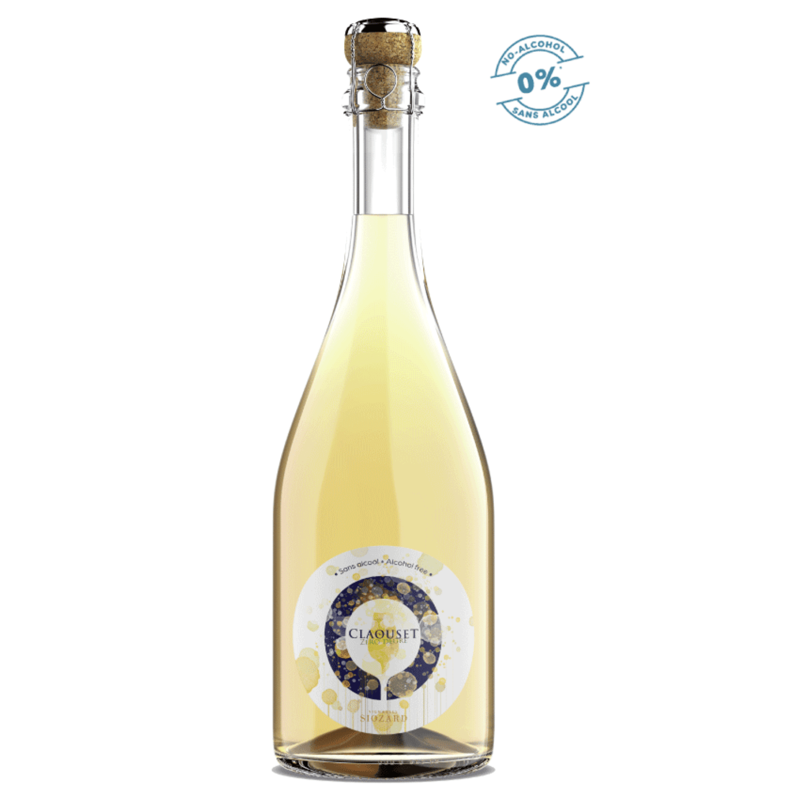Vignobles Siozard Zero Degree Fine Bubbles, France - Grape & Bean