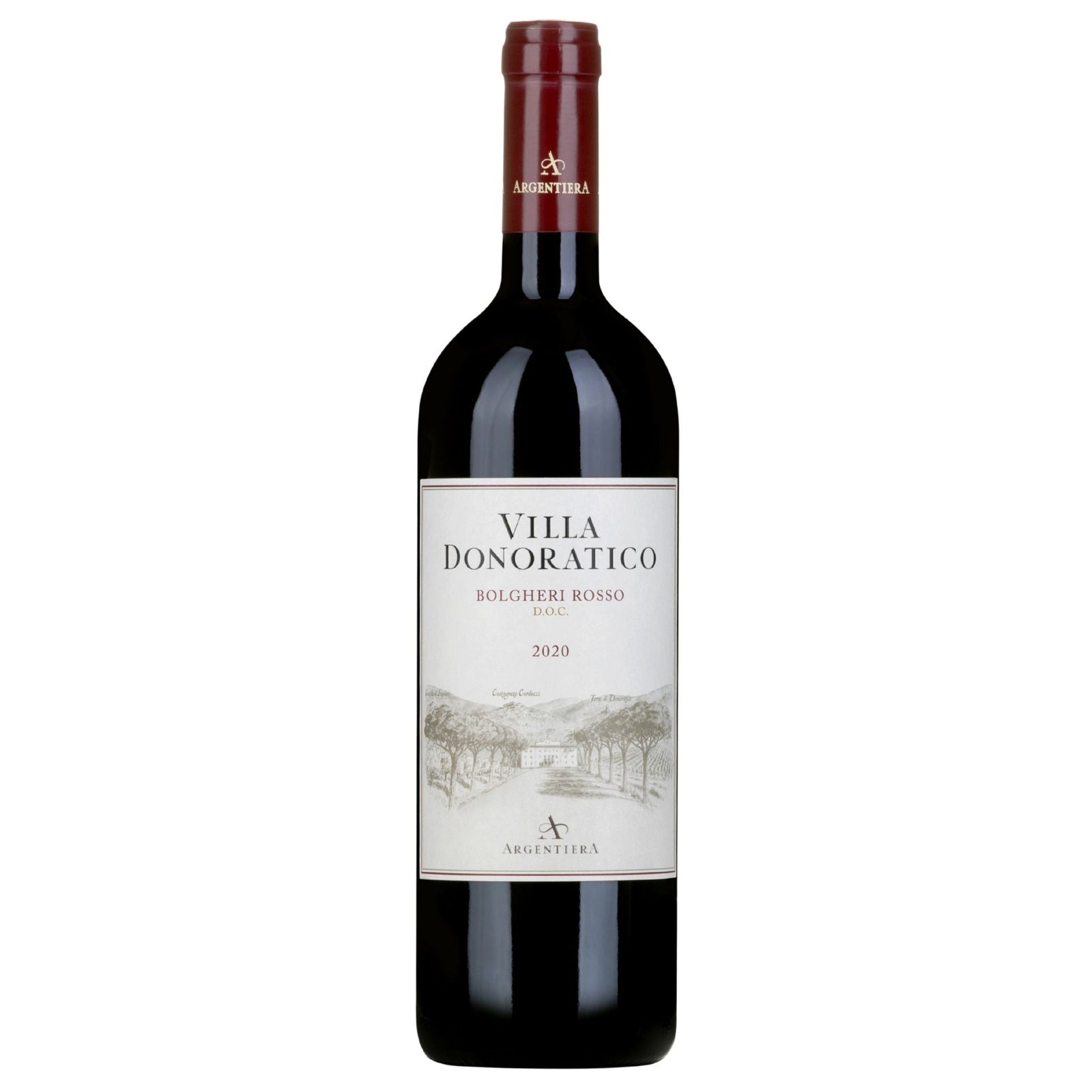 Villa Donoratico Bolgheri Rosso, Tuscany, Italy - Grape & Bean