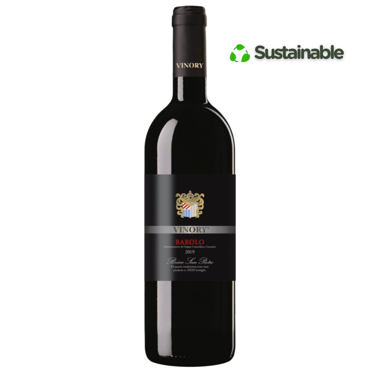Vinory Barolo, Piedmonte, Italy - Grape & Bean