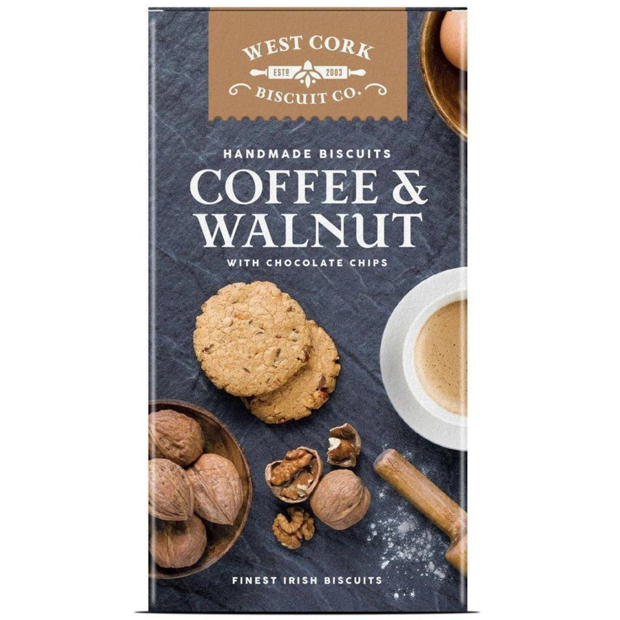 West Cork Coffee & Walnut Biscuits - Grape & Bean