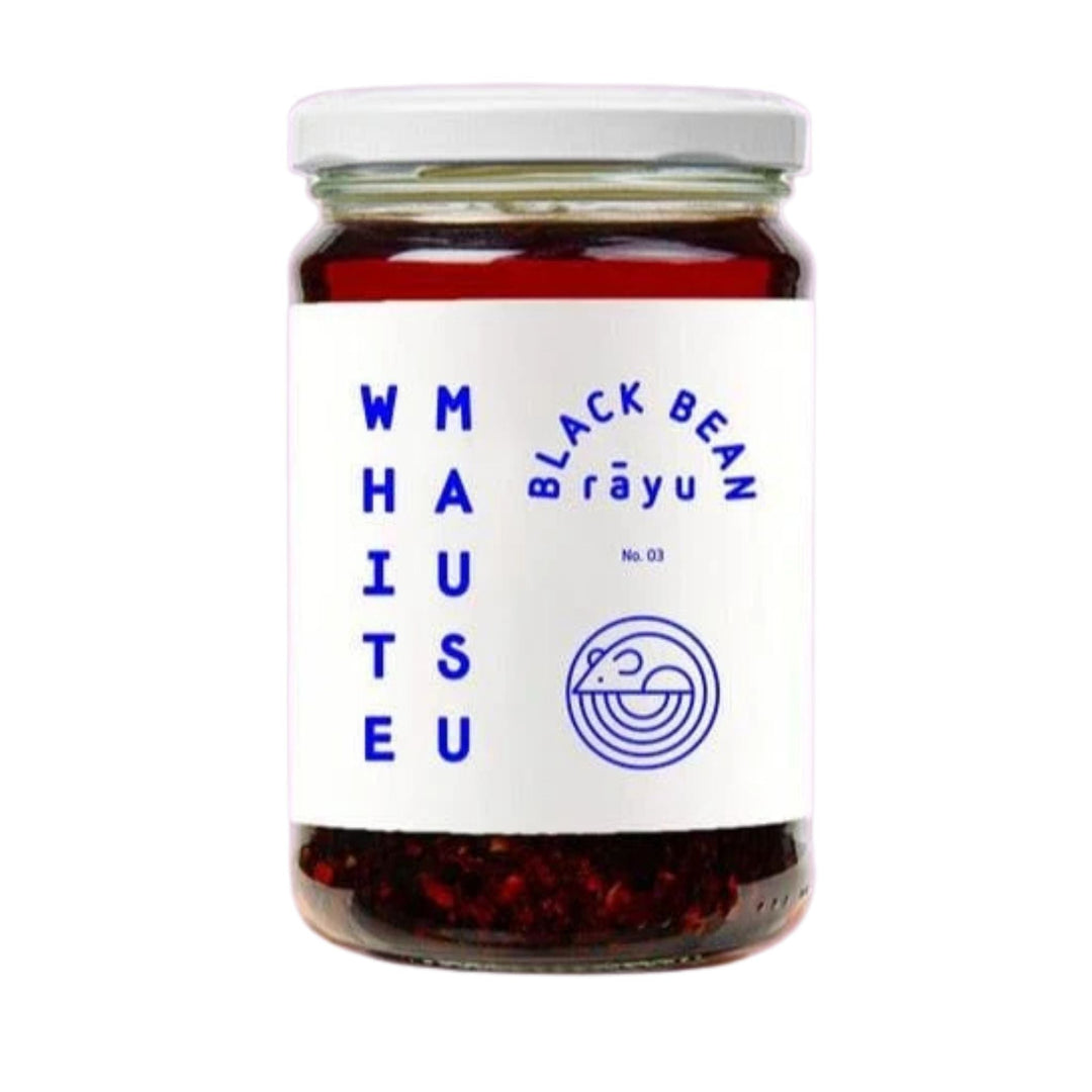 White Mausu Black Bean Rayu 240g - Grape &amp; Bean