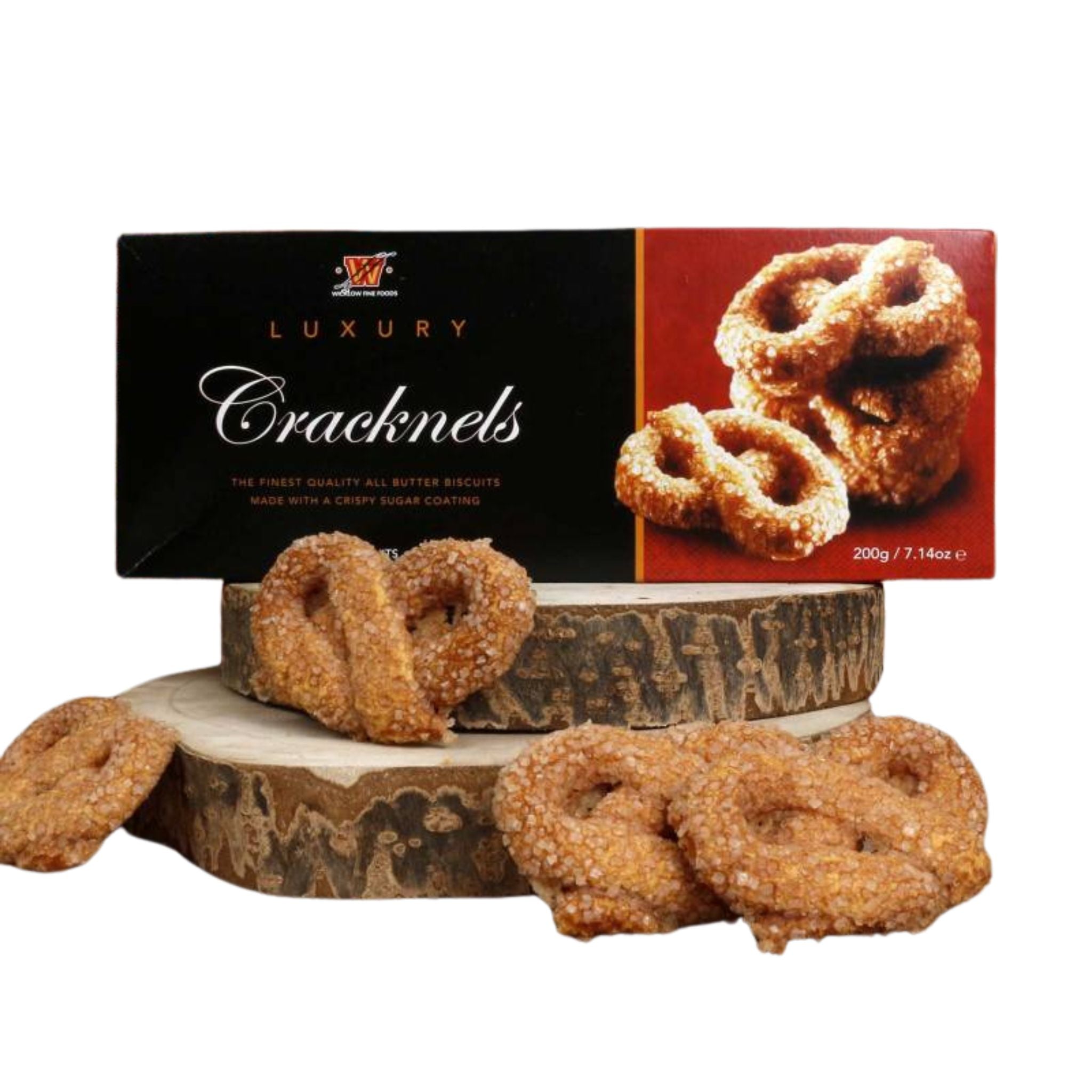 Cracknel Sweet Roses Wicklow Fine Foods Luxury Cracknels 200g – Grape & Bean