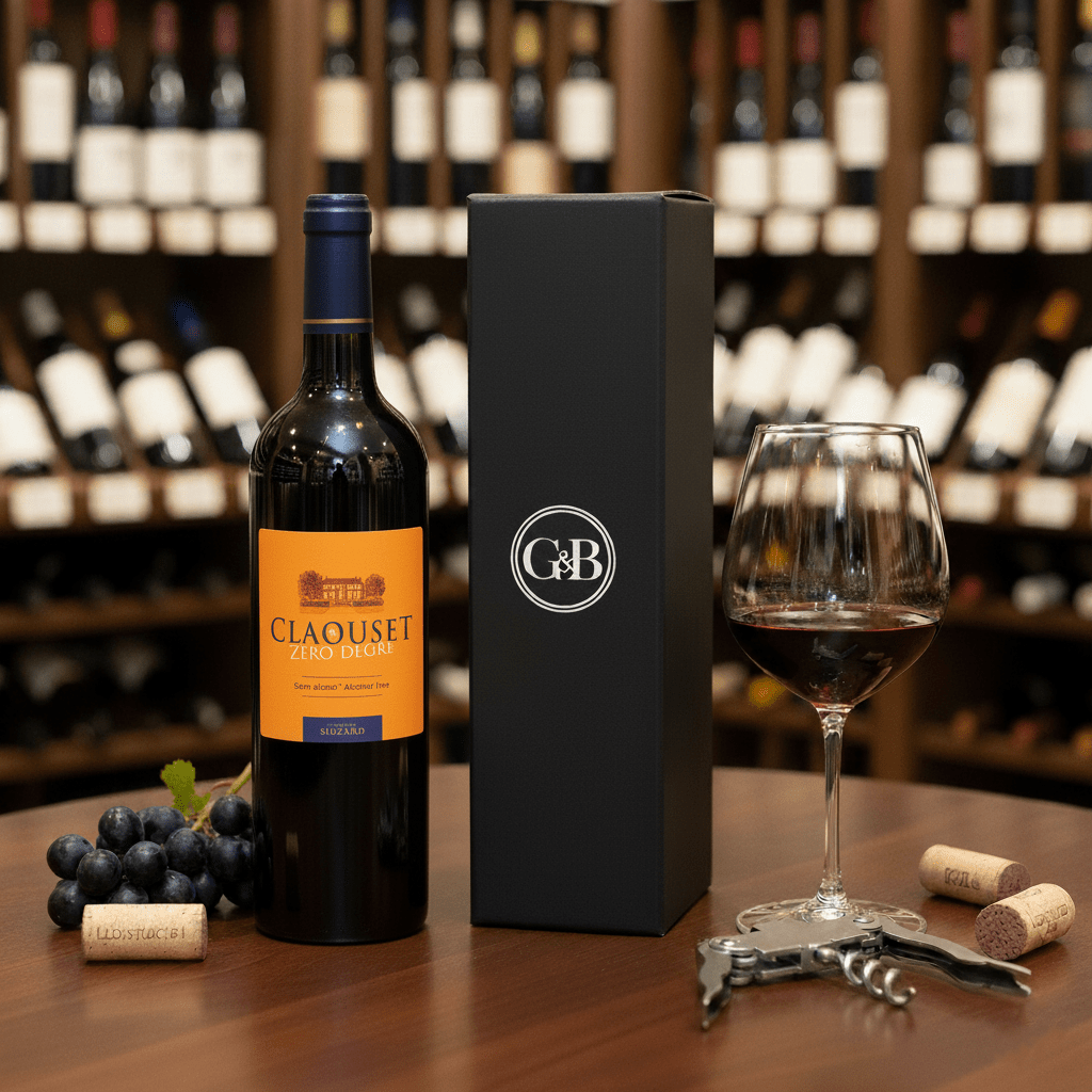 Zero Alcohol Bordeaux Red Wine Gift - Grape & Bean