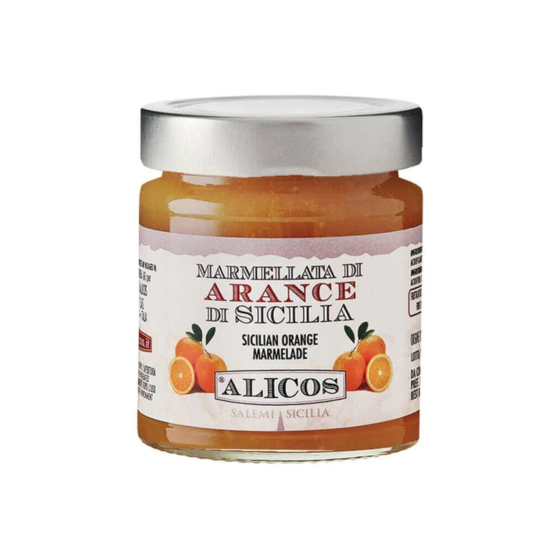 Alicos Sicilian Orange Marmalade 220g - Grape & Bean