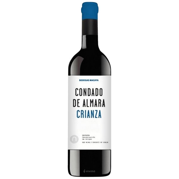 Almara Crianza, Tempranillo Cabernet Sauvignon, Navarra, Spain - Grape & Bean