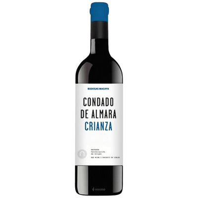 Almara Crianza, Tempranillo Cabernet Sauvignon, Navarra, Spain - Grape & Bean