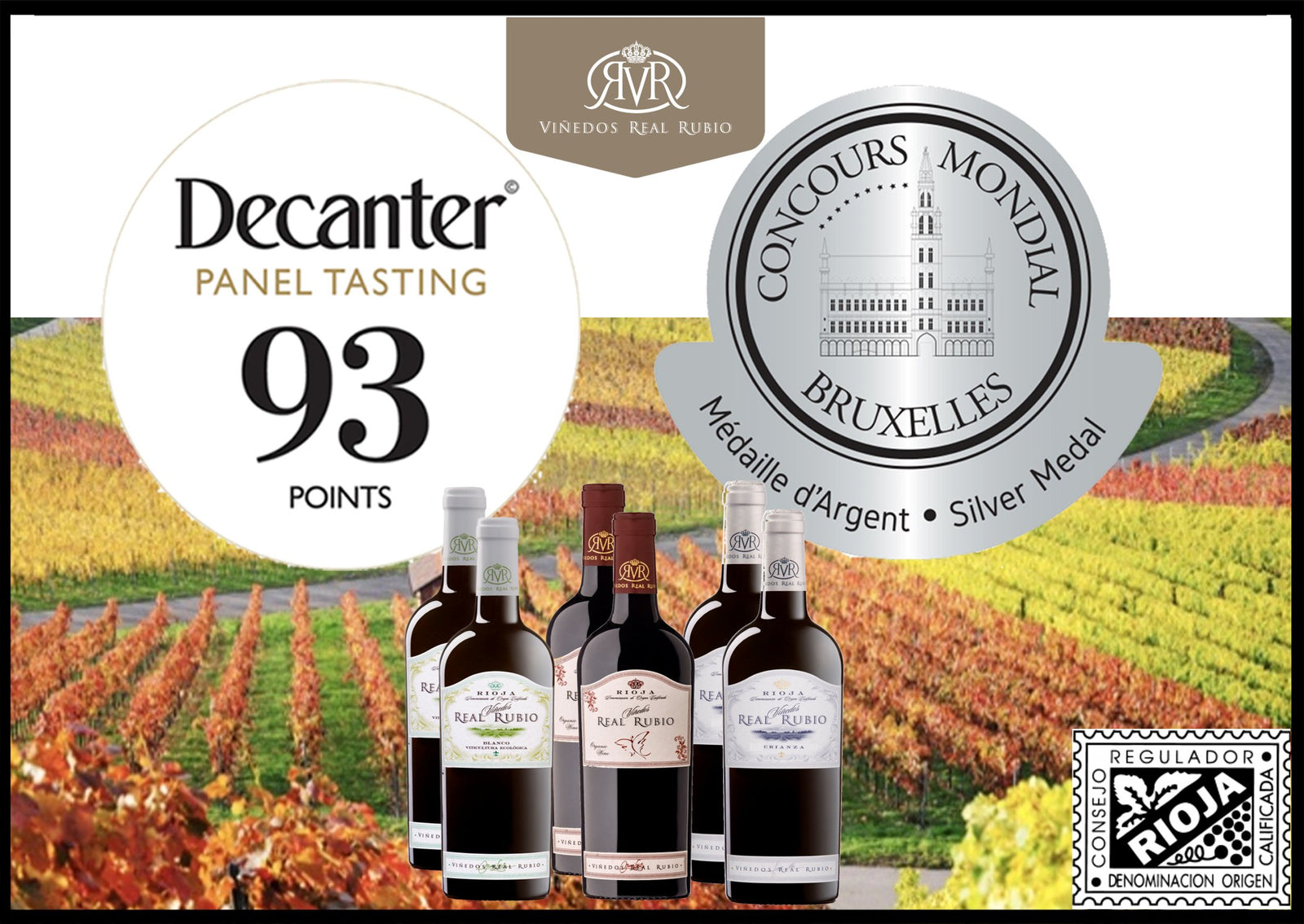 Award Winning Organic Rioja Case Deal - 6 bottles - Grape & Bean