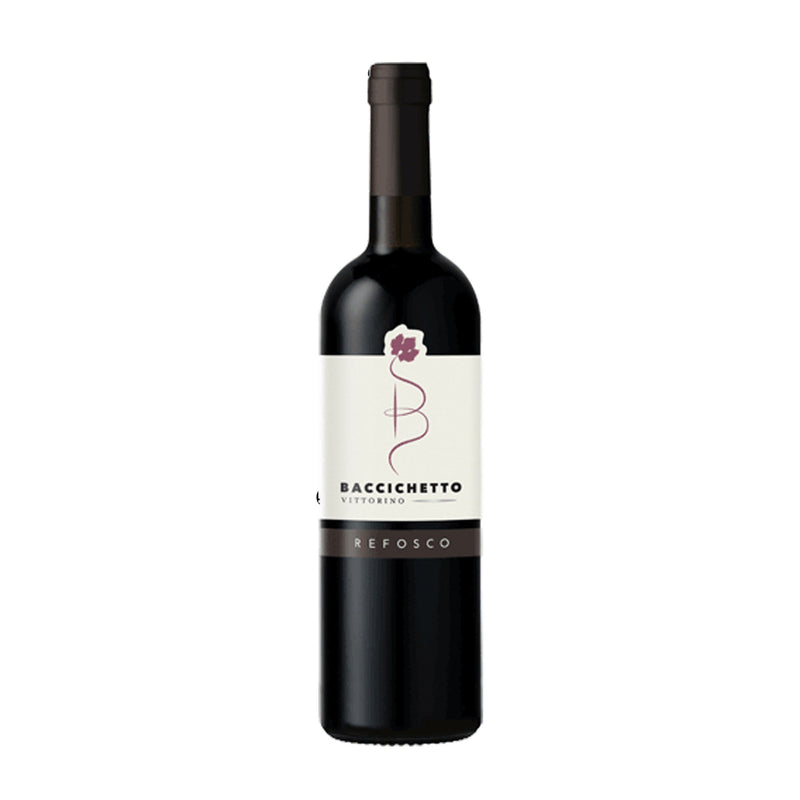 Baccichetto Refosco Wine Italy - Grape & Bean