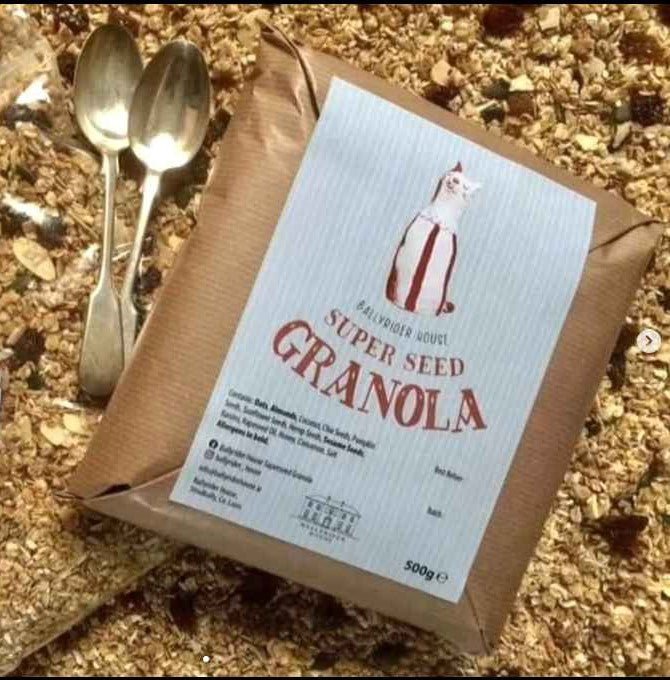 Ballyrider House Superseed Granola 500g - Grape & Bean