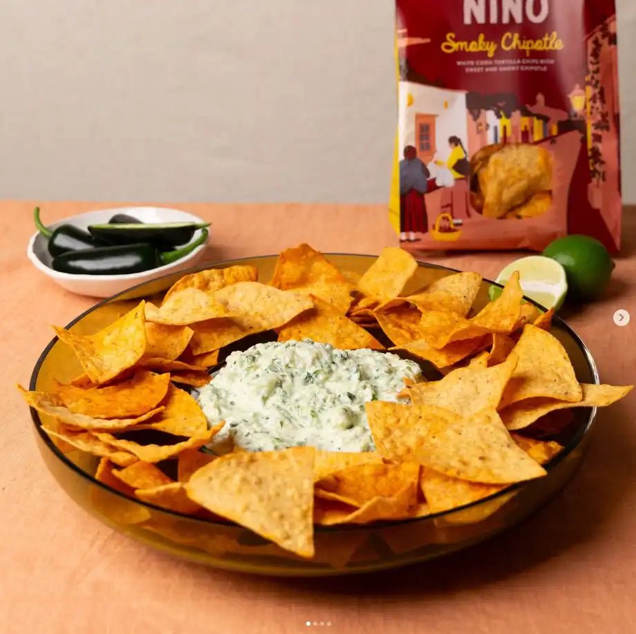 Blanco Nino Tortilla Chip Smoky Chipotle 170g - Grape & Bean