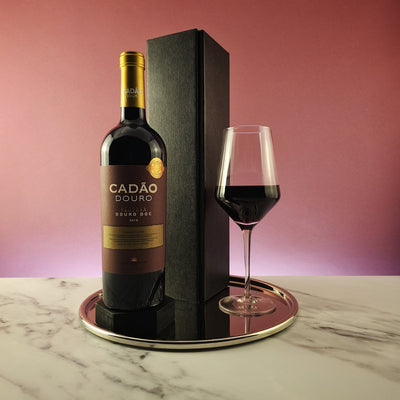Cadoa Reserva Douro Portugal Red Wine Gift Pack - 1 Bottle - Grape & Bean