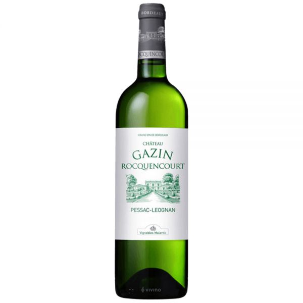 Ch.Gazin-Rocquencourt Pessac-Leognan Blanc Bordeaux France - Grape & Bean