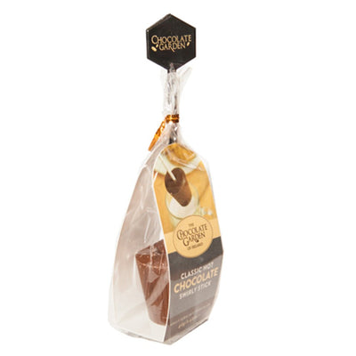 Chocolate Garden of Ireland Hot Chocolate Swirly Stick 40g - Grape & Bean