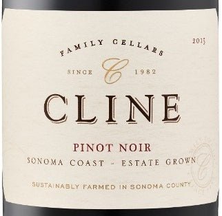 Cline Pinot Noir Sonoma Coast USA - Grape & Bean