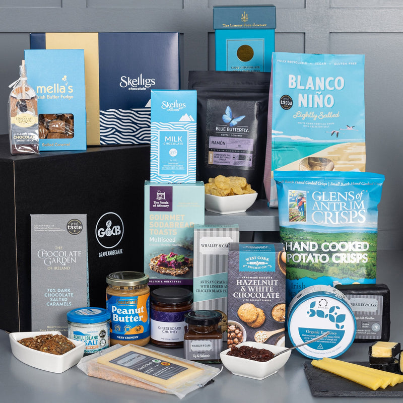 Deluxe Artisan Irish Gift Hamper - Grape & Bean