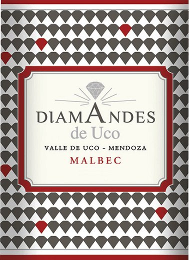 Diamandes de Uco Malbec Mendoza Argentina - Grape & Bean
