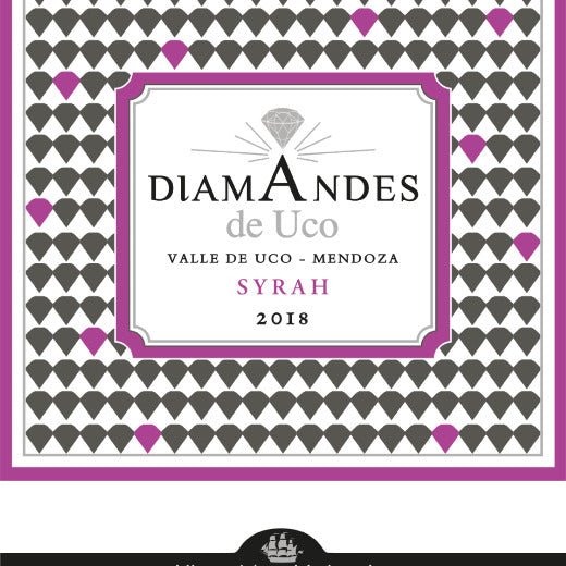 DiamAndes de Uco Syrah Mendoza Argentina - Grape & Bean