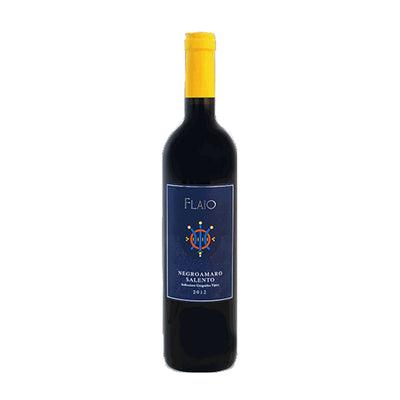 Flaio Negroamaro Salento Wine Italy - Grape & Bean
