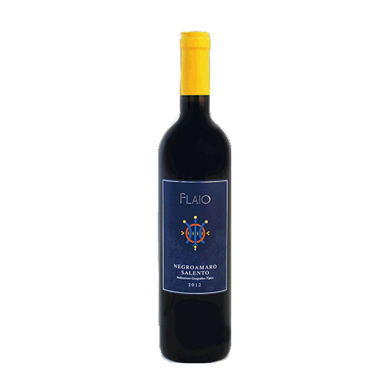 Flaio Negroamaro Salento Wine Italy - Grape & Bean