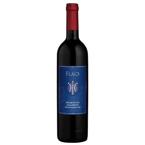 Flaio Primitivo Salento Wine Italy - Grape & Bean