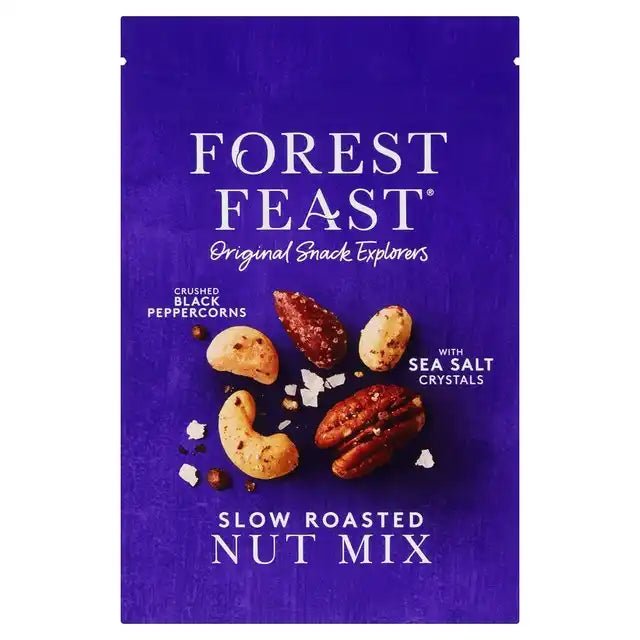 Forest Feast Nut Mix with Black Pepper 40g - Grape & Bean