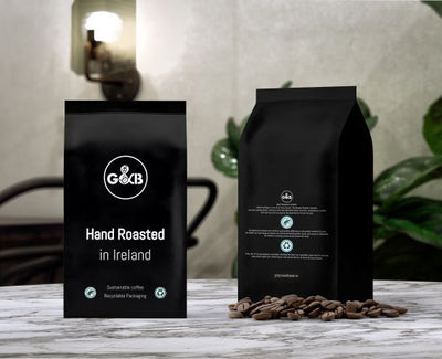 G&B Old Fort Coffee Beans 1kg (5/5 strength) - Grape & Bean