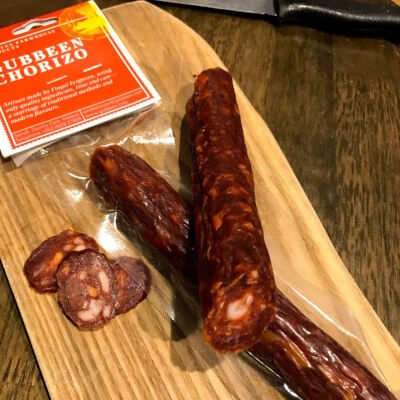 Gubbeen Smokehouse Chorizo 120g - Grape & Bean