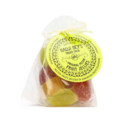 Hadji Bey's Treat Pack Fruit Jellies 80g - Grape & Bean