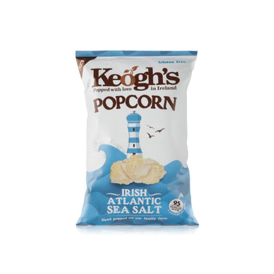 Keoghs Irish Atlantic Sea Salt Popcorn 70g - Grape & Bean
