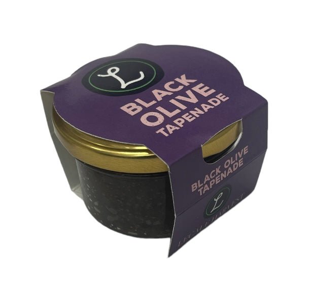 Lecale Black Olive Tapenade 90g - Grape & Bean