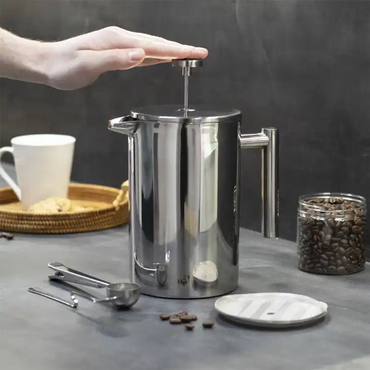 Maison & White 1litre Cafetiere Set with Accessories - Grape & Bean