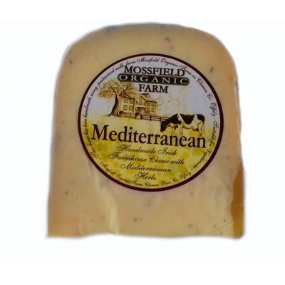 Mossfield Organic Farm Mediterranean Herb Cheese 180g - Grape & Bean