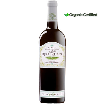 Real Rubio Rioja Organic White Wine - Grape & Bean