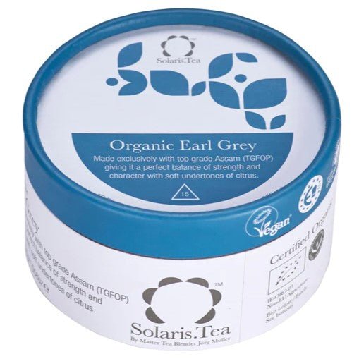 Solaris Organic Earl Grey Tea Bags 15pk - Grape & Bean