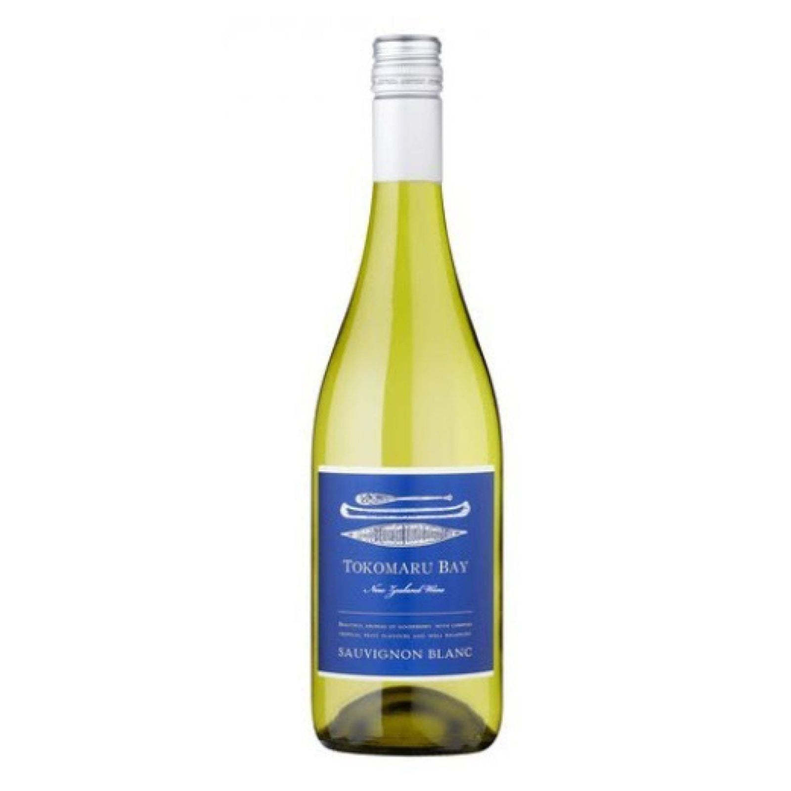Tokomaru Bay Sauvignon Blanc, Marlborough New Zealand - Grape & Bean
