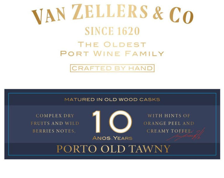 Van Zellers & Co 10 Y.O Tawny Port - Grape & Bean