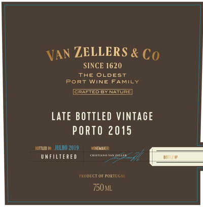 Van Zellers & Co LBV (Late Bottled Vintage) Port - Grape & Bean