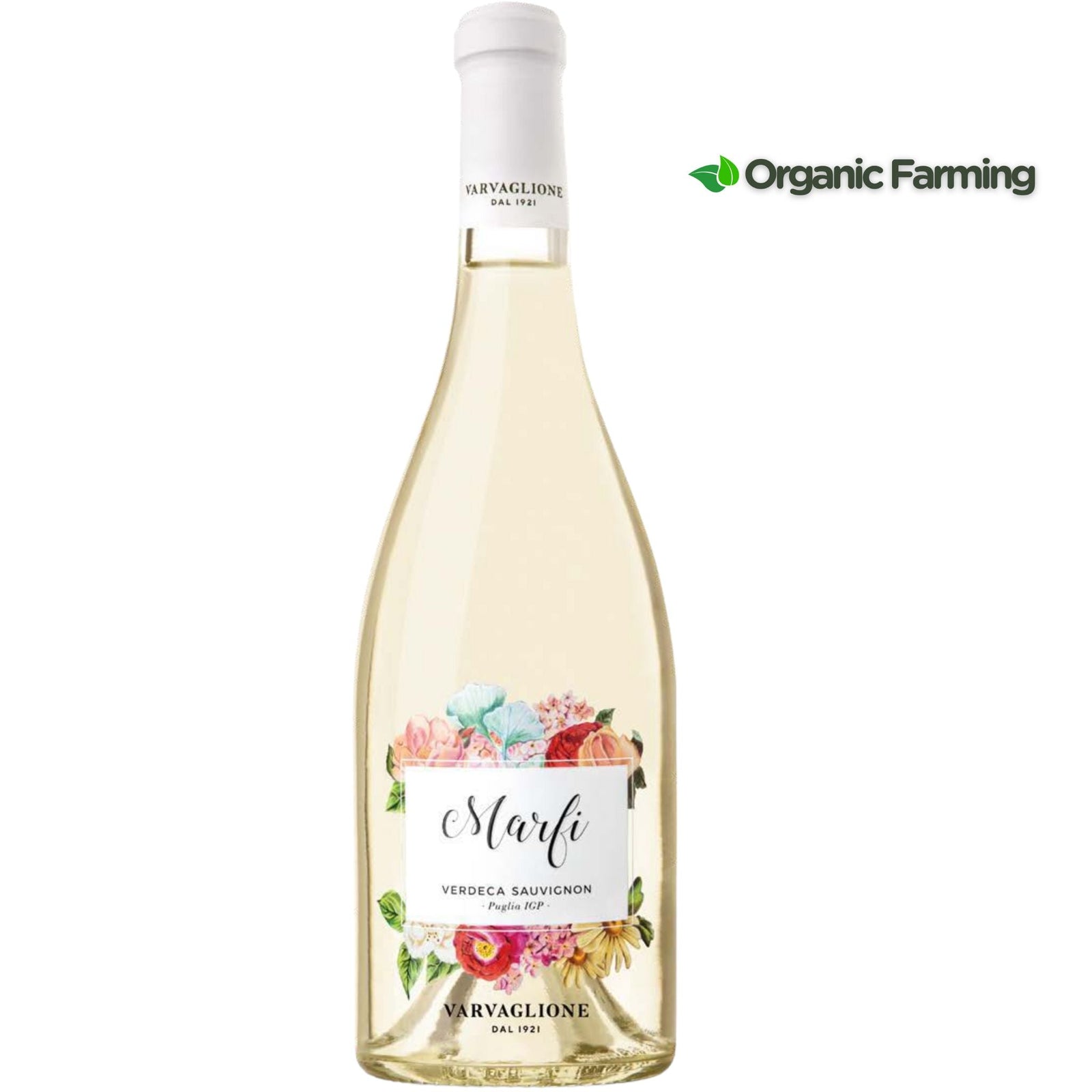 Varvaglione Marfi Verdeca Sauvignon Puglia Italy - Grape & Bean