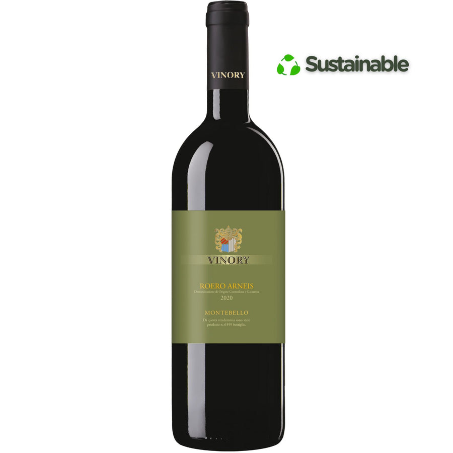 Vinory Roero Arneis Montebello Piemonte Italy - Grape & Bean