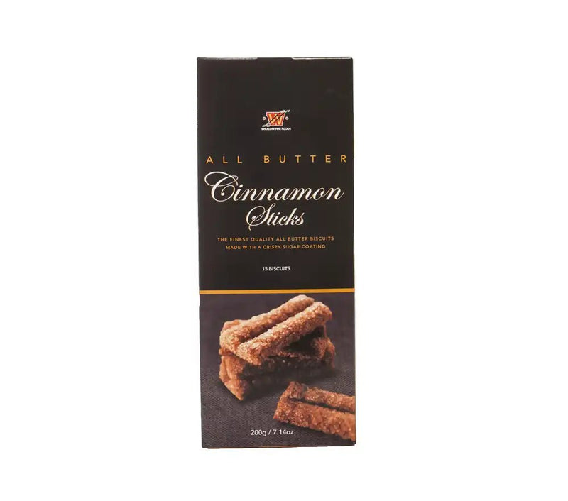 Wicklow Fine Foods Luxury Cinnamon Sticks 200g - Grape & Bean