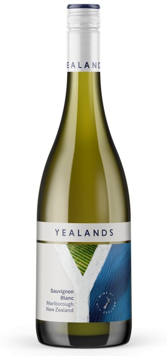 Yealands Sauvignon Blanc, Marlborough New Zealand - Grape & Bean